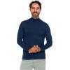 imageThermajohn Thermal Shirts for Men Long Sleeve Thermal Compression Shirts for Men Base Layer Cold WeatherNavy