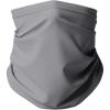 imageThermajohn Fleece Neck Warmer Gaiters for Men and Women Unisex Winter Scarf Face Mask Cold Weather Neck Gaiters Men WomenGrey
