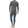 imageThermajohn Long Johns Thermal Underwear for Men Fleece Lined Base Layer Set for Cold WeatherCharcoal