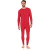 imageThermajohn Long Johns Thermal Underwear for Men Fleece Lined Base Layer Set for Cold WeatherChristmas Print