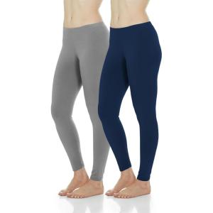 imageThermajane Long Johns for Women  Thermal Leggings for Women Fleece Lined Thermal Underwear BottomsGrey  Navy