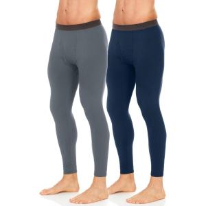 imageThermajohn Long Johns for Men Thermal Underwear for Men Long Underwear Mens Leggings Thermal Pants Men Cold Weather BottomsCharcoal  Navy