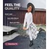 imageThermajane Long Johns Thermal Underwear for Women Fleece Lined Base Layer Pajama Set Cold WeatherGrey