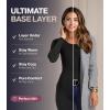 imageThermajane Long Johns Thermal Underwear for Women Fleece Lined Base Layer Pajama Set Cold WeatherNavy