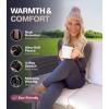 imageThermajane Long Johns Thermal Underwear for Women Fleece Lined Base Layer Pajama Set Cold WeatherNavy