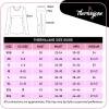 imageThermajane Long Johns Thermal Underwear for Women Fleece Lined Base Layer Pajama Set Cold WeatherRoyal Blue