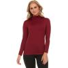 imageThermajane Long Sleeve Thermal Shirts for Women Cold Weather Womens Thermal Underwear Tops Base Layer Women ThermalRed