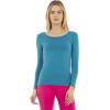 imageThermajane Long Sleeve Thermal Shirts for Women Cold Weather Womens Thermal Underwear Tops Base Layer Women ThermalTeal