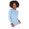 imageThermajane Long Sleeve Thermal Shirts for Women Cold Weather Womens Thermal Underwear Tops Base Layer Women ThermalPale Blue