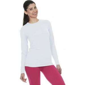imageThermajane Long Sleeve Thermal Shirts for Women Cold Weather Womens Thermal Underwear Tops Base Layer Women ThermalWhite