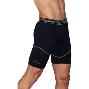 imageThermajohn Compression Shorts Men Spandex Athletic Underwear Mens Running ShortsBlack