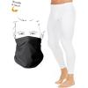 imageThermajohn Long Johns for Men Size S with Fleece Neck Gaiter Men