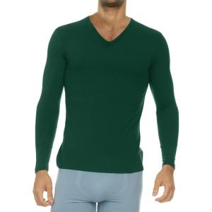imageMens VNeck Thermal TopHunter Green