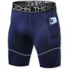 imageThermajohn Compression Shorts Men Spandex Athletic Underwear Mens Running ShortsNavy