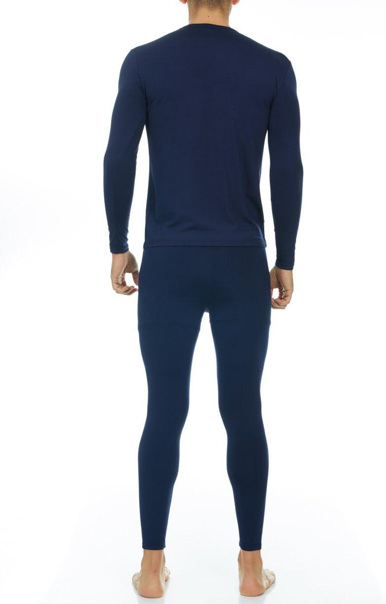 imageThermajohn Long Johns Set  Bottoms Size XS Navy Set White Bottoms