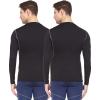 image:imageThermajohn Men Long Sleeve Compression Shirt Cool Dry Baselayer Athletic Workout Shirts for Running and WorkoutBlack  Black