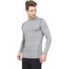image:imageThermajohn Men Long Sleeve Compression Shirt Cool Dry Baselayer Athletic Workout Shirts for Running and WorkoutLight Steel Grey