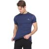 image:imageThermajohn Men Short Sleeve Compression Shirt Cool Dry Baselayer Athletic Workout Shirts for Running and WorkoutNavy