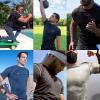 image:imageThermajohn Men Short Sleeve Compression Shirt Cool Dry Baselayer Athletic Workout Shirts for Running and WorkoutSlate