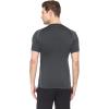 image:imageThermajohn Men Short Sleeve Compression Shirt Cool Dry Baselayer Athletic Workout Shirts for Running and WorkoutSlate