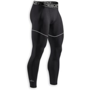 image:imageThermajohn Compression Pants Mens Workout Tights and Compression Leggings for MenBlack
