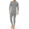 image:imageThermajohn Long Johns Thermal Underwear for Men Fleece Lined Base Layer Set for Cold Weather Large Grey