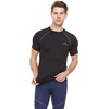 image:imageThermajohn Men Short Sleeve Compression Shirt Cool Dry Baselayer Athletic Workout Shirts for Running and Workout Medium Raglan  Black