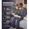 image:imageThermajohn Thermal Underwear for Kids Boys Thermal Underwear Set Base Layers for Skiing Long Johns for Boys Kids Charcoal XLarge