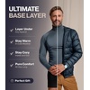 image:imageMens Turtle Neck Thermal TopGrey