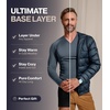 image:imageMens Turtle Neck Thermal TopNavy