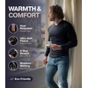 image:imageMens Turtle Neck Thermal TopNavy
