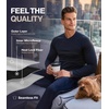 image:imageMens Turtle Neck Thermal TopNavy
