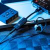 imageLinsoul 7HZ SEVENHERTZ 71 Portable Headphone Amplifier DAC Dongle with AK4377 Chip HighEnd OCC Cable Supports Android 51 And Above