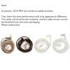 imageLinsoul KZ ZS10 Pro 4BA1DD 5 Driver in Ear Monitor HiFi Wired Earbuds Gaming Earbuds Hybrid IEM Earphones with Stainless Steel Faceplate Detachable Cable for MusicianWithout Mic BlackBlack