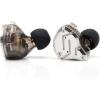 imageLinsoul KZ ZS10 Pro 4BA1DD 5 Driver in Ear Monitor HiFi Wired Earbuds Gaming Earbuds Hybrid IEM Earphones with Stainless Steel Faceplate Detachable Cable for MusicianWithout Mic BlackBlack