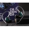imageLinsoul Kiwi Ears Cadenza 10mm Beryllium Dynamic Driver IEM 3D Printed with Detachable Interchangeable Plug 078 2pin 35mm IEM Cable for Musician Audiophile BlueGreen
