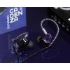imageLinsoul Kiwi Ears Cadenza 10mm Beryllium Dynamic Driver IEM 3D Printed with Detachable Interchangeable Plug 078 2pin 35mm IEM Cable for Musician Audiophile BluePurple
