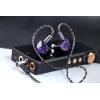 imageLinsoul Kiwi Ears Cadenza 10mm Beryllium Dynamic Driver IEM 3D Printed with Detachable Interchangeable Plug 078 2pin 35mm IEM Cable for Musician Audiophile BluePurple