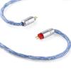 imageLinsoul Tripowin Zonie IEM Cable 16 Core Silver Plated Earphone Upgraded Cords 125m SPC in Ear Monitor Cable for 7hz Zero2 Orchestra Lite Cadenza Hype4 Supermix42pin 078mm 35mmMossBlue