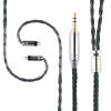 imageLinsoul Tripowin Zonie IEM Cable 16 Core Silver Plated Earphone Upgraded Cords 125m SPC in Ear Monitor Cable for 7hz Zero2 Orchestra Lite Cadenza Hype4 Supermix42pin 078mm 35mmMossMoss