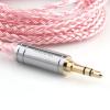 imageLinsoul Tripowin Zonie IEM Cable 16 Core Silver Plated Earphone Upgraded Cords 125m SPC in Ear Monitor Cable for 7hz Zero2 Orchestra Lite Cadenza Hype4 Supermix42pin 078mm 35mmMossPink