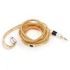 imageLinsoul Tripowin Zonie IEM Cable 16 Core Silver Plated Earphone Upgraded Cords 125m SPC in Ear Monitor Cable for ZS10 PRO 2 AS10 PRO ZSN PRO X Waner SIMGOT EM6LRecessed 2pin 35mmGreyGold