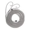 imageLinsoul Tripowin Zonie IEM Cable 2m Long Earbud Cable 16 Core Silver Plated Earphone Cable in Ear Monitor Cable for Kiwi Ears Cadenza Orchestra Lite KE4 Quartet Supermix 4 2Pin GreyGrey