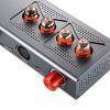imageLinsoul Xduoo MT604 Tube  Transistor Hybrid Headphone Amplifier PreAmplifier with Four 6J1 Balanced Tubes Independent LampampR Volume Control
