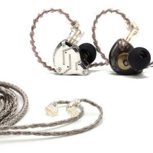 imageKZ ZS10 PRO 4BA1DD HiFi inEar Earphone and Tripowin Zonie 35mm Plug QDC Cable Bundle