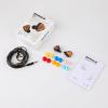 imageLinsoul 7Hz x Crinacle Zero2 in Ear Monitor Updated 10mm Dynamic Driver IEM Wired Earbuds Earphones Gaming Earbuds with OFC IEM Cable for Musician SilverOrange