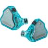imageLinsoul 7Hz x Crinacle Zero2 in Ear Monitor Updated 10mm Dynamic Driver IEM Wired Earbuds Earphones Gaming Earbuds with OFC IEM Cable for Musician SilverBlue