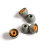 imageLinsoul DDHIFI ST35 Comfortable MedicalGrade Silicone Eartips Earpads for inEar Earphones IEMNoise Reduction 3 Pairs Green Storage Case ST35 M