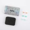 imageLinsoul DUNU Candy Silicone Eartips SML 3pairs Bore Size 46mmSingle Flange for Earphone Nozzle Diameter from 46mm55mm SMLSML