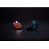 imageLinsoul KZ AS10 5BA HiFi Stereo inEar Earphone High Resolution Earbud Headphone with 075mm 2 pin Cable Five Balanced Armature Drivers Noise CancellingWithout Mic BlackCyan